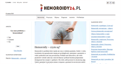 Desktop Screenshot of hemoroidy24.pl